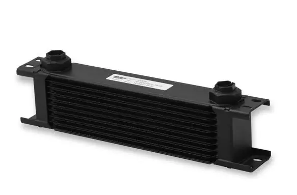 Earl's Ultrapro Oil Cooler - Black - 10 Rows - Wide Cooler 1