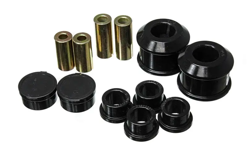Energy Suspension Front Control Arm Bushing Kit For 2006–2011 Honda Civic – Black Polyurethane Set 1
