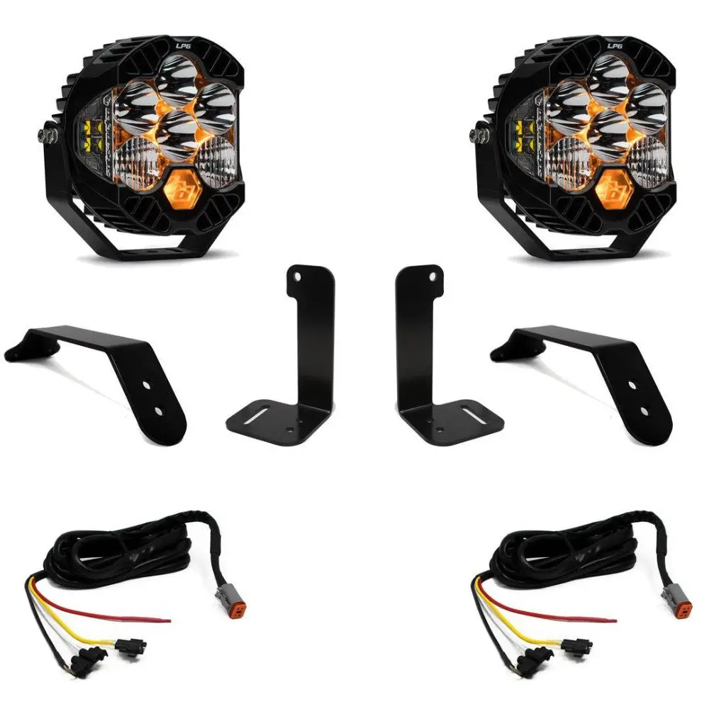 '20-24 Jeep Jt Gladiator Bumper Lp6 Led Light Kit 2