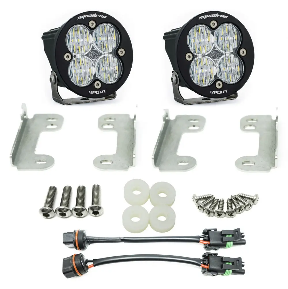 '20-24 Jeep Jt Gladiator Fog Light Pocket Kit 6