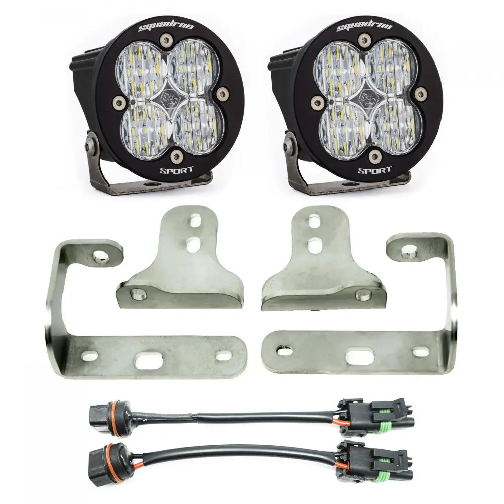 '20-24 Jeep Jt Gladiator Fog Light Pocket Kit 6