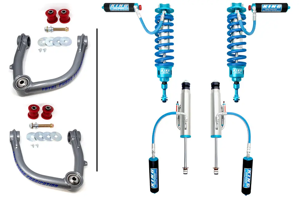 Uca W/ Front And Rear 3.0 Inch Diameter Adjustable Shocks - Land Cruiser 200 1