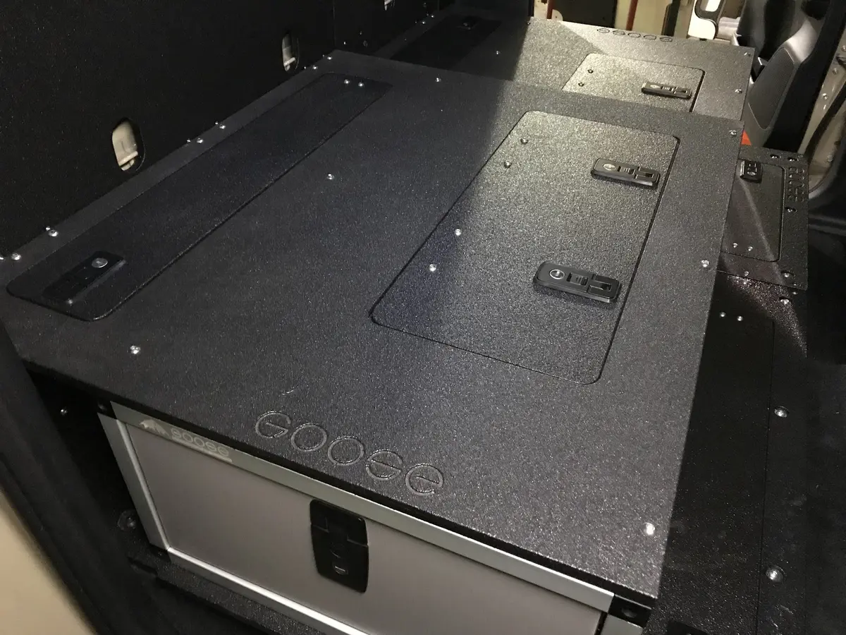 '05-23 Toyota Tacoma Double Cab 2Nd Row Single Drawer Module 60% Passenger Side 1