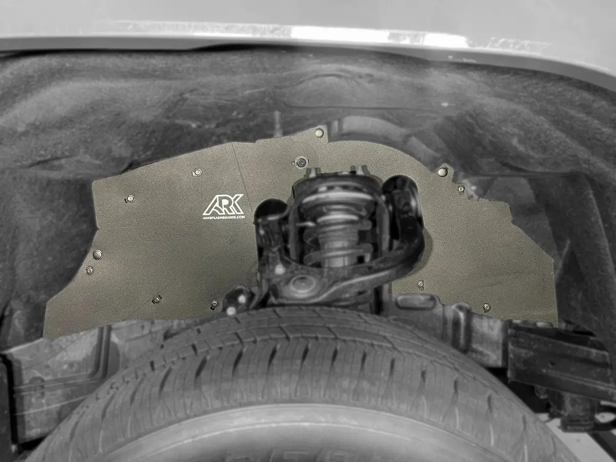 2024+ Toyota Tacoma Trixpoly Splash Guards 1