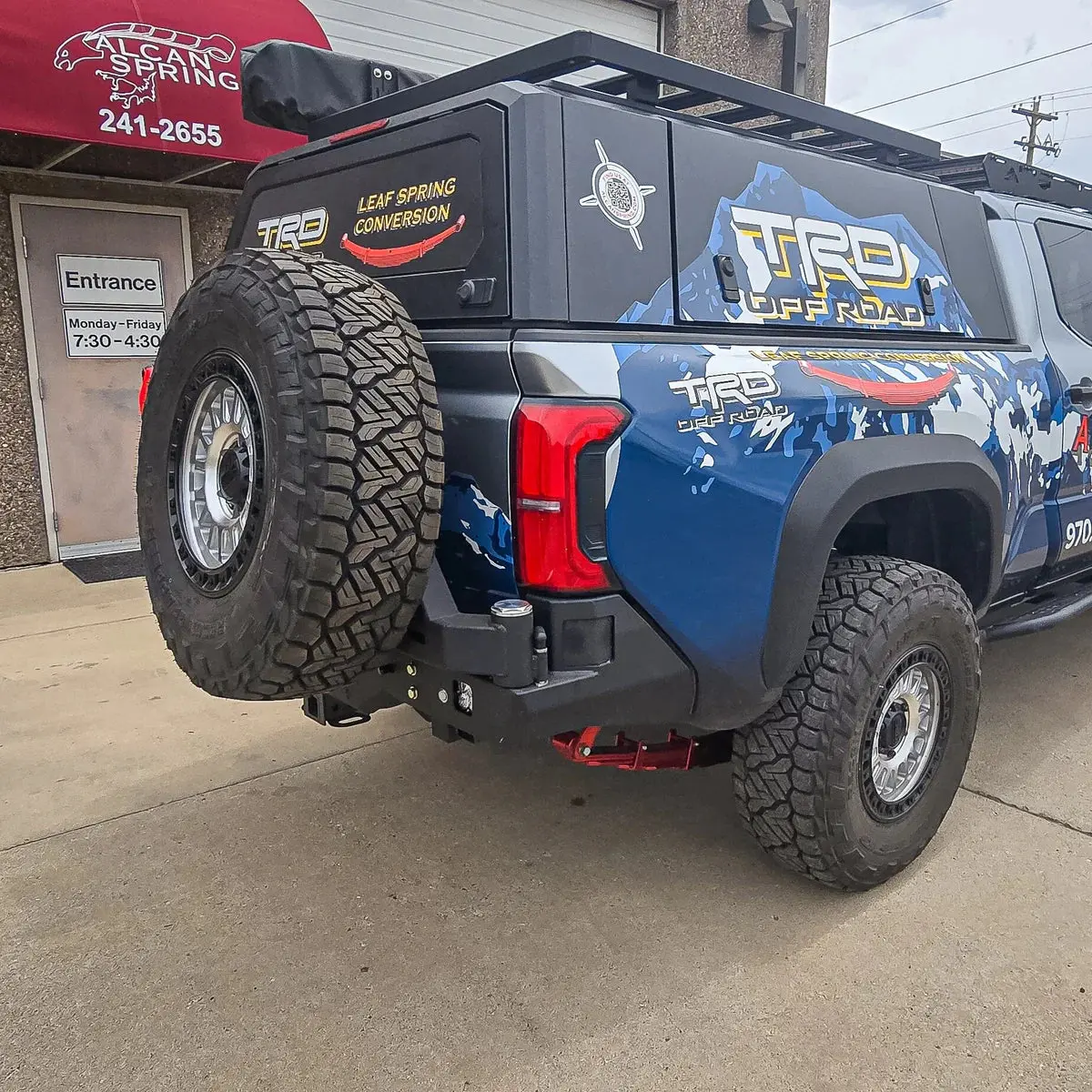 2024+ Toyota Tacoma Octane Dual Swing Out Rear Bumper 3
