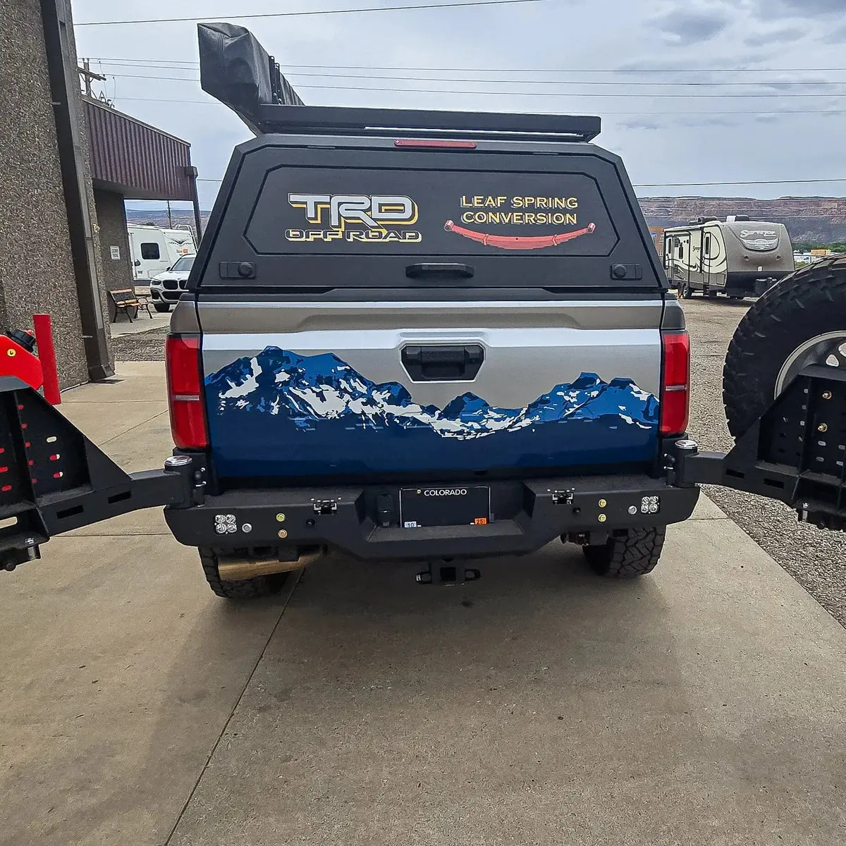2024+ Toyota Tacoma Octane Dual Swing Out Rear Bumper 4