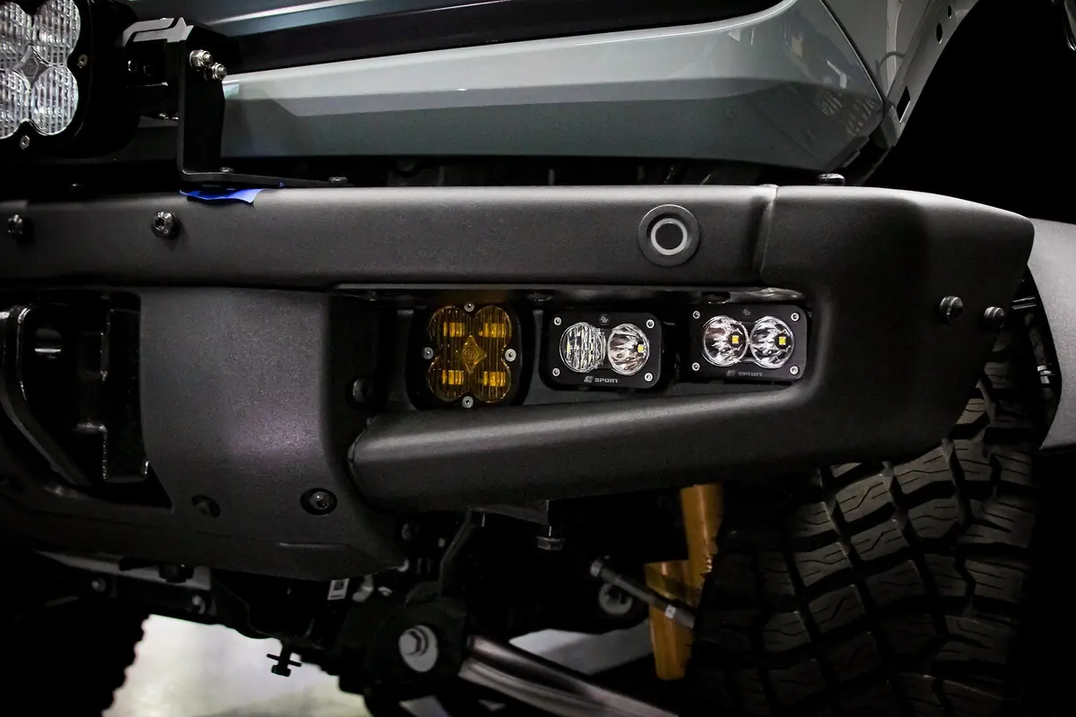 '21-'26 Ford Bronco Squadron Sport Baja Designs Fog Light Pocket Kit 2