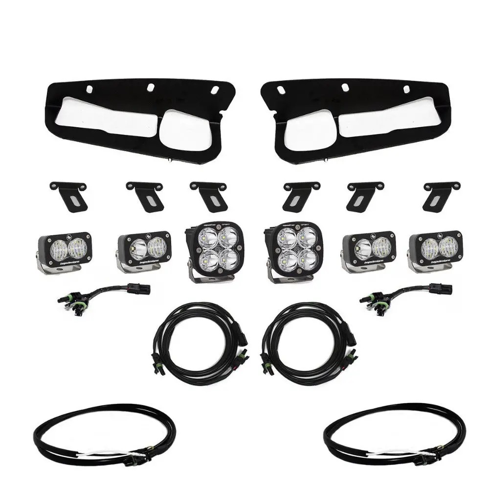 '21-'26 Ford Bronco Squadron Sport Baja Designs Fog Light Pocket Kit 2