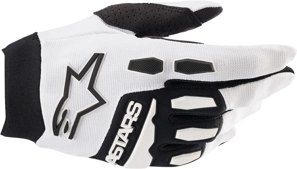 Alpinestars Full Bore Motorcycle Gloves – White, Size Xl (Model 3563622-21-Xl) 1