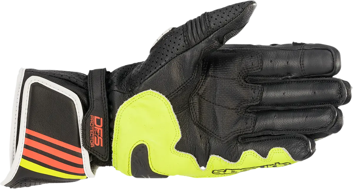 Alpinestars Gp Plus R V2 Motorcycle Gloves – Gray/Black/Yellow/Red, Size Xl (Model 3556520-9135-Xl) 1