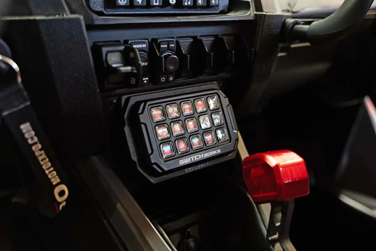 2020-2024 Polaris Rzr Pro Switch Works Alpha12 Mounting Kit 1
