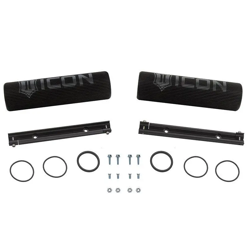 2.5 Series Shock 10" Finned Reservoir Upgrade Kit 1