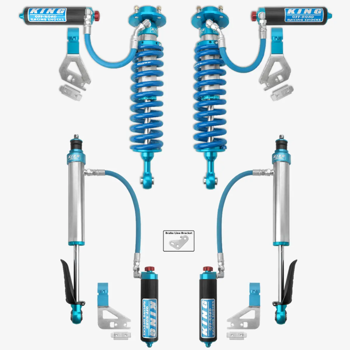 '22-25 Toyota Tundra King 2.5 Rr Coilovers & Rear Shocks 1