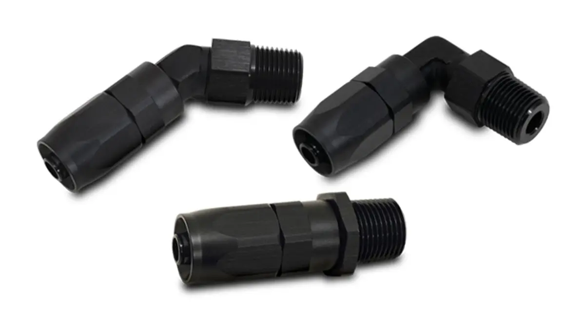 Tight Radius Forged Hose End Fittings, Male Npt 1