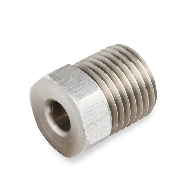 Earl's Hardline Tube Nut Stainless Steel - 1/2"-20 Inverted Flare For 3/16" Tubing - Sold Individually. 1