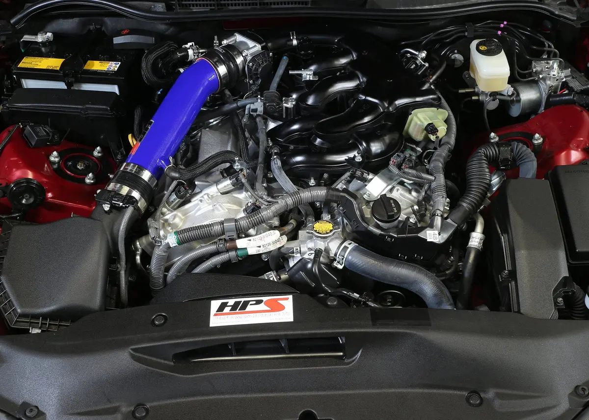 Hps Performance Post Maf Air Intake Aluminum Tube, Blue, 27-560Bl 2