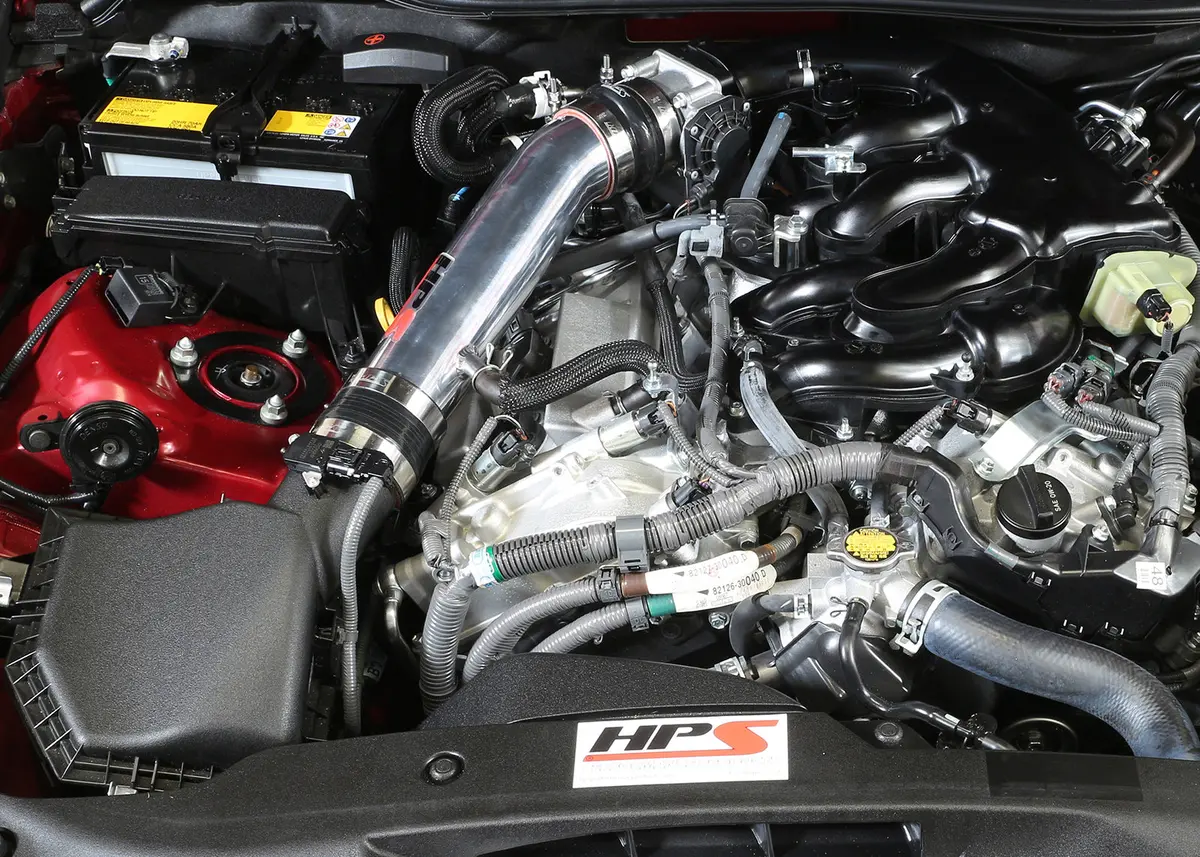Hps Performance Post Maf Air Intake Aluminum Tube, Polished, 27-560P 2