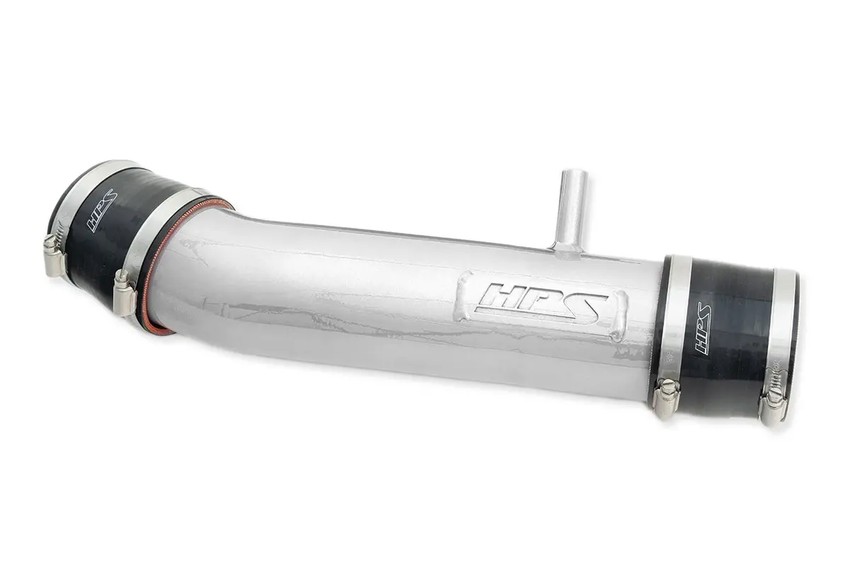 Hps Performance Air Intake Post Maf Aluminum Tube, Polished 1