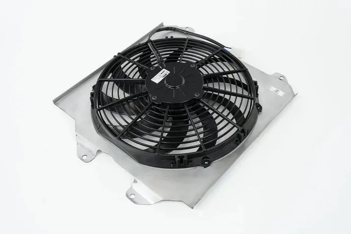 92-00 Civic All-Aluminum Fan Shroud W/ 12-Inch Spal Fan 1