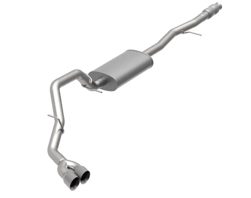 3" Ss Side Exit Kst Cat-Back W/Ss Tips. 2019-2020 Gm Truck 5.3L. 1