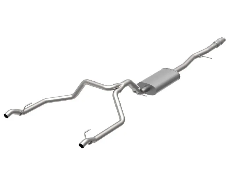 3" Ss Krt Cat-Back W/Oem Bumper Mounted Tips. 2019-2020 Gm Truck 5.3L. 1