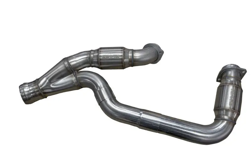 3" Stainless Catted Y-Pipe. 2019-2023 Gm 1/2 Ton Truck 6.2L. 1
