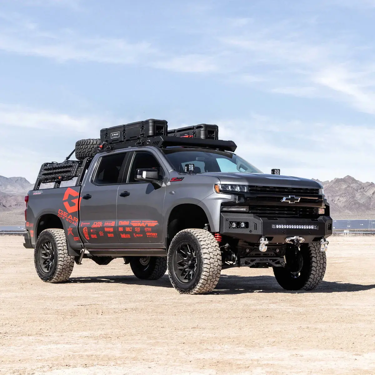 2019-2021 Chevrolet Silverado 1500 Octane Winch Bumper 3