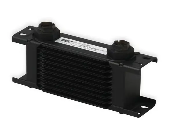 Earl's Ultrapro Oil Cooler - Black - 10 Rows - Narrow Cooler 1