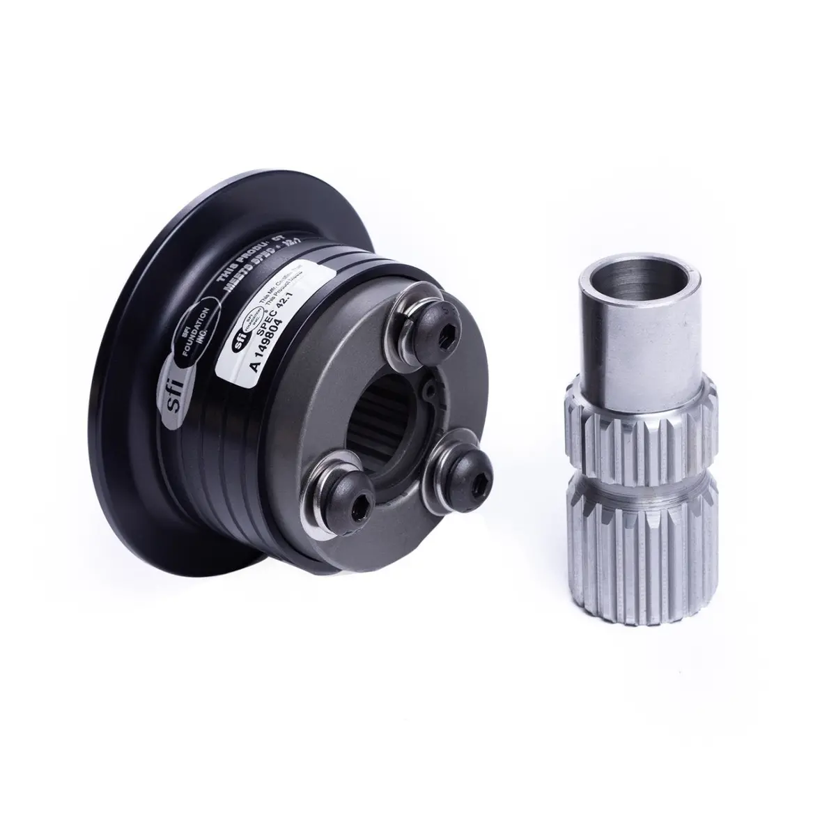 3 Bolt Aluminium Steering Wheel Quick Release Adapter 2