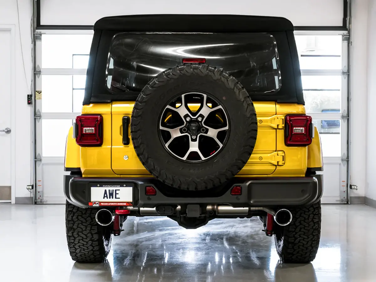 Awe Exhaust Suite For The 2.0T Jeep Jl/Jlu Wrangler 1