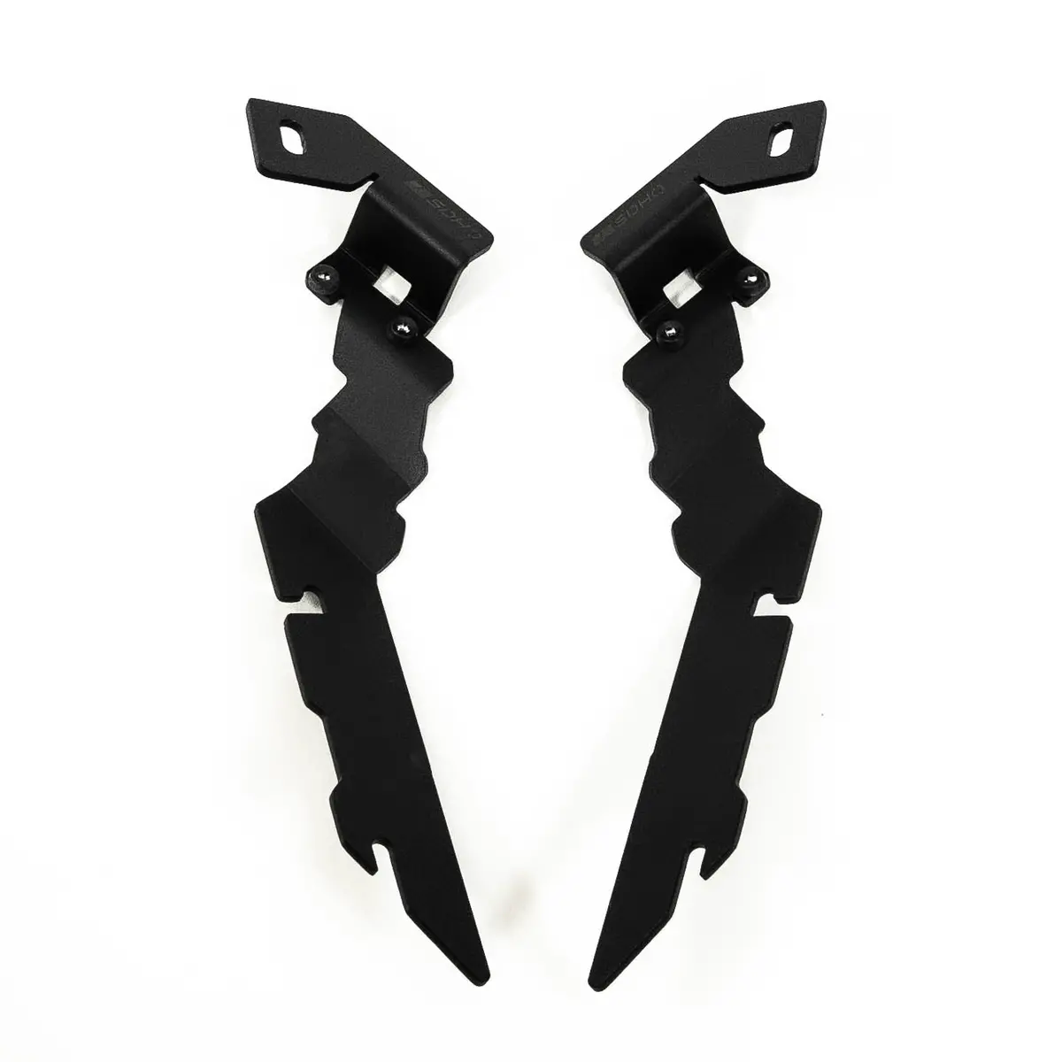 2021-2024 Ram 1500 Trx/Rho Sdhq Built A-Pillar Light Mounts 1