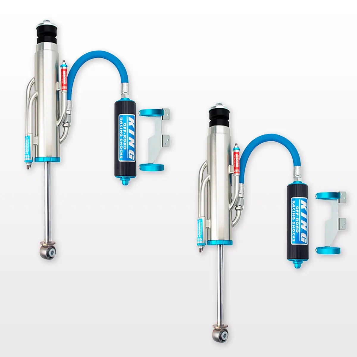 '07-21 Toyota Tundra King 3.0 Stage 3 Race Series 3Tube Finned Rr Rear Bypass Shocks 1