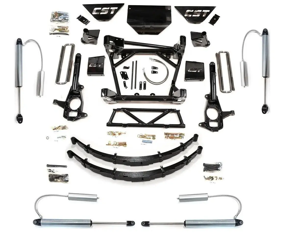Cst 11-19 Gm 2500 / 3500 8-10″ Stage 5 Suspension System (W/ Soft-Ride Leafs & Ball Joint Uca’S) 1