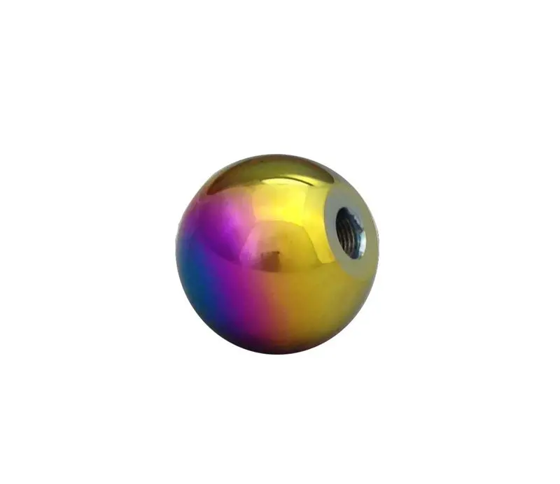 Torque Solution Neo Chrome Billet Shift Knob – Universal Fit, M10X1.5 Thread 1