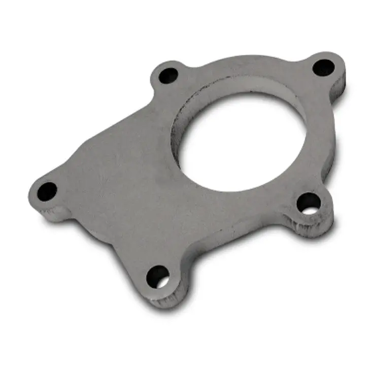 Mild Steel Turbo Outlet Flange For T3 5 Bolt Turbine Outlet External Wastegate Only (2.25" I.D. Opening) 1