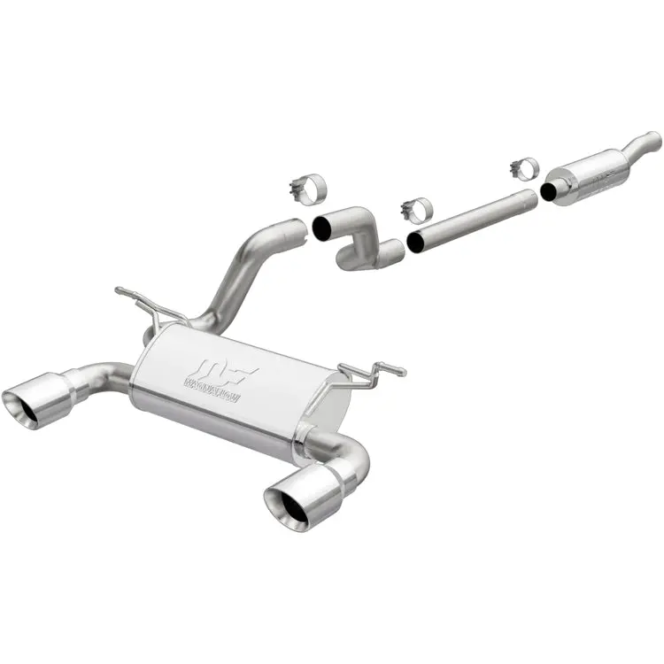 Magnaflow 2018-2025 Jeep Wrangler Street Series Cat-Back Performance Exhaust System 1