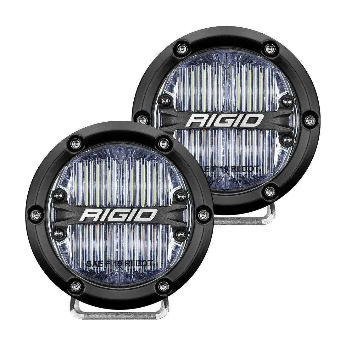 Rigid Industries 360 Series 4" Sae J583 Oe Fog Light - Pair 1