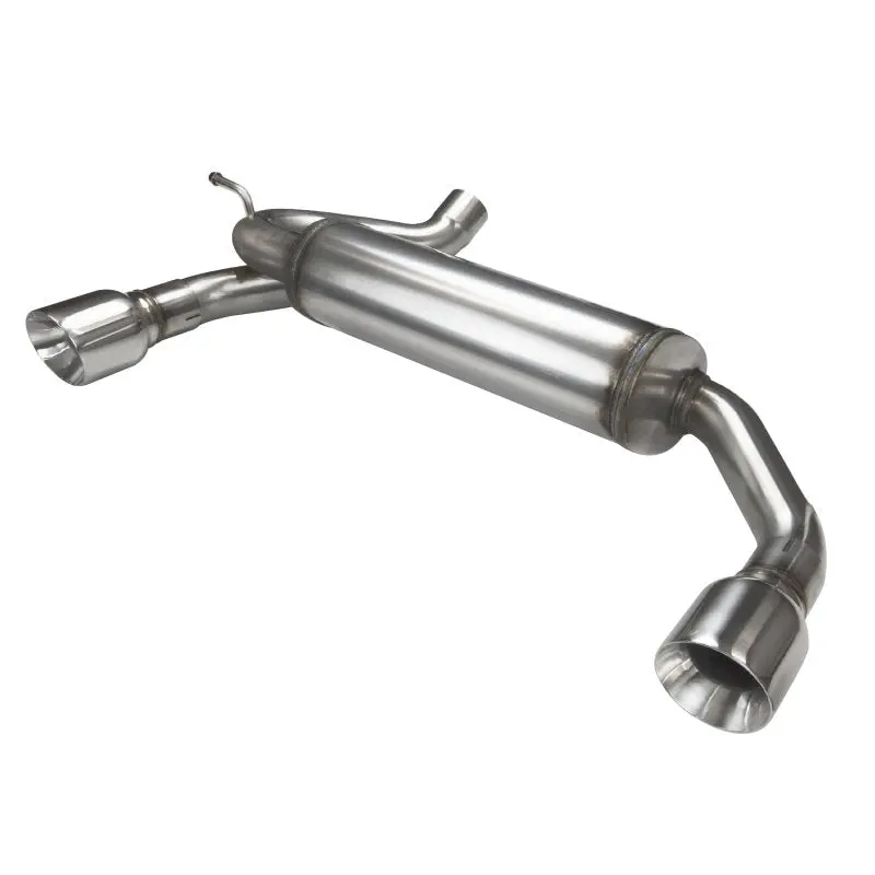 2-1/2" Axle-Back W/Ss Tips | 2007-2018 Jeep Wrangler Jk 1