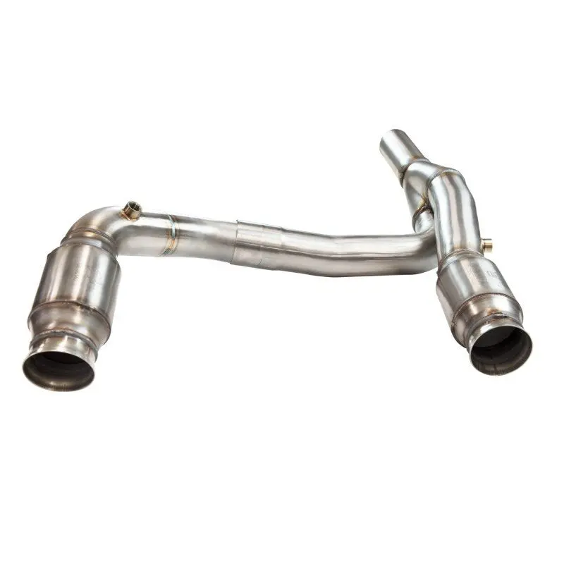2-1/2" Ss Competition Only Y-Pipe For Hemi Swap 2007-2018 Jeep Wrangler Jk 1