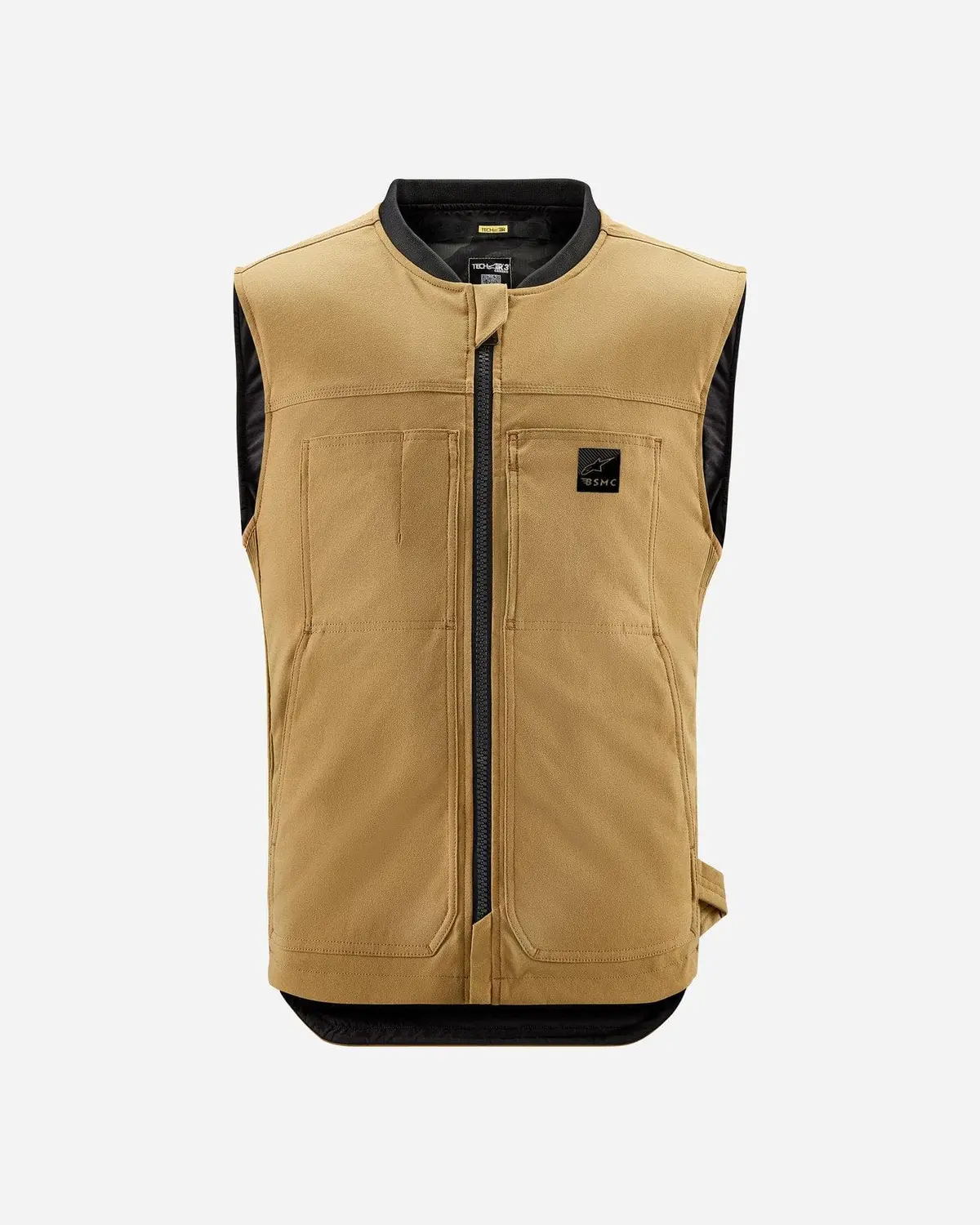 Bsmc X Alpinestars Techair 3 Canvas Airbag Vest - Tan 1