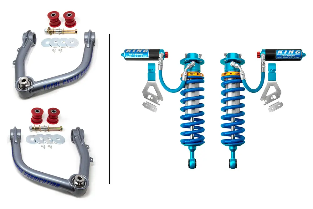 Lift Kit W/ Front 3.0 Inch Diameter Adjustable King Shocks - 3Rd Gen Tundra 1