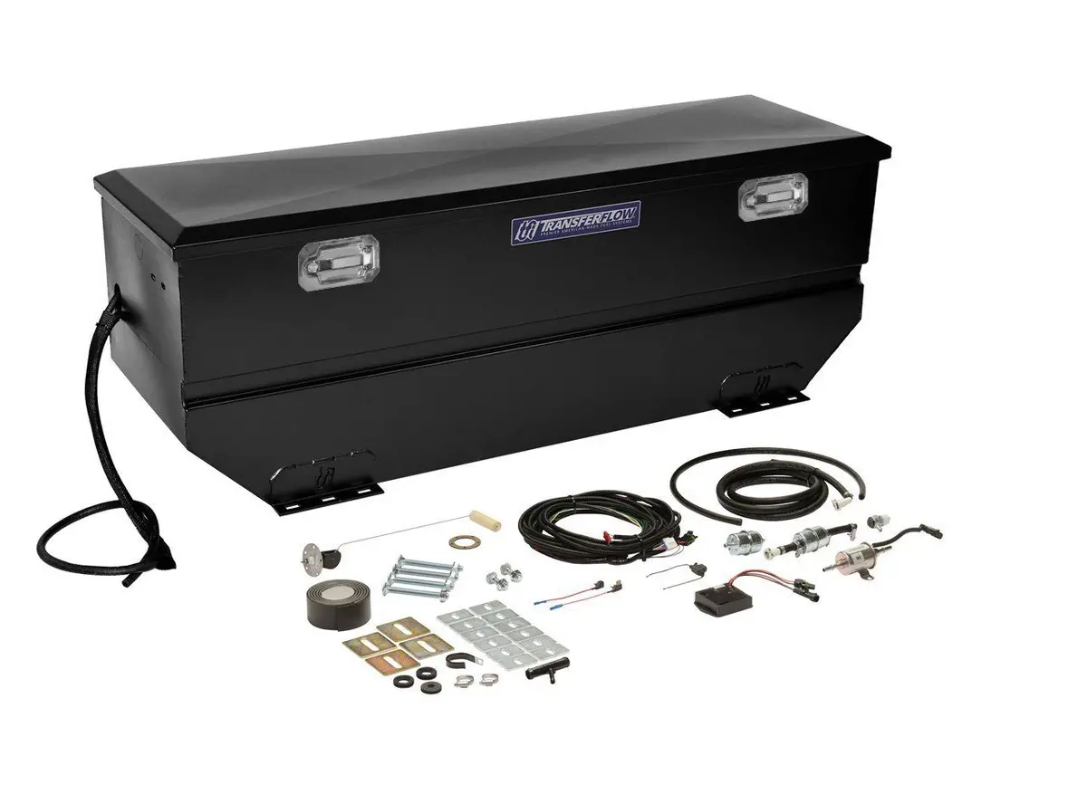 40 Gallon Fuel Tank And Tool Box Combo - Trax 4 1