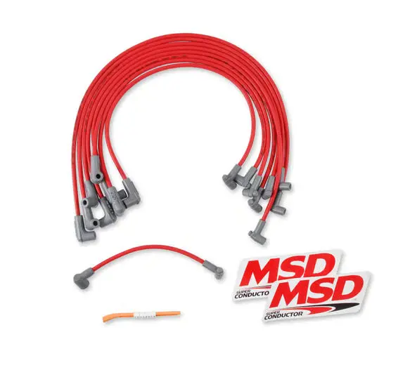 Super Conductor 8.5Mm Spark Plug Wire Set, Small Block Chevy With Hei Cap 1