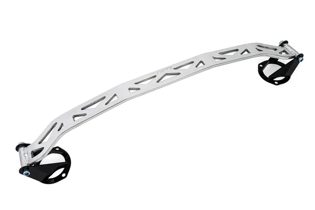 Hps Performance Aluminum Front Strut Tower Brace Bar, Polished, 42-100P 1