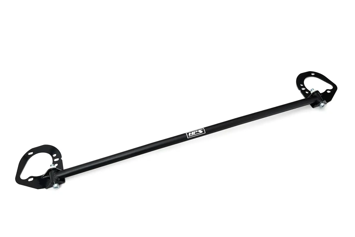 Hps Performance Aluminum Front Strut Tower Brace Bar, Black, 42-103Wb 1