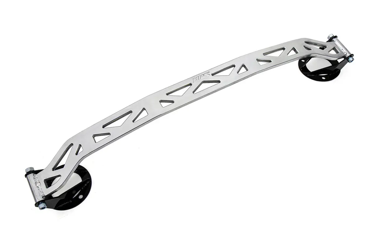 Hps Performance Aluminum Front Strut Tower Brace Bar, Polished, 42-106P 1