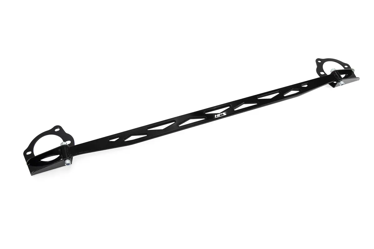 Hps Performance Aluminum Front Strut Tower Brace Bar, Black, 42-112Gb 1