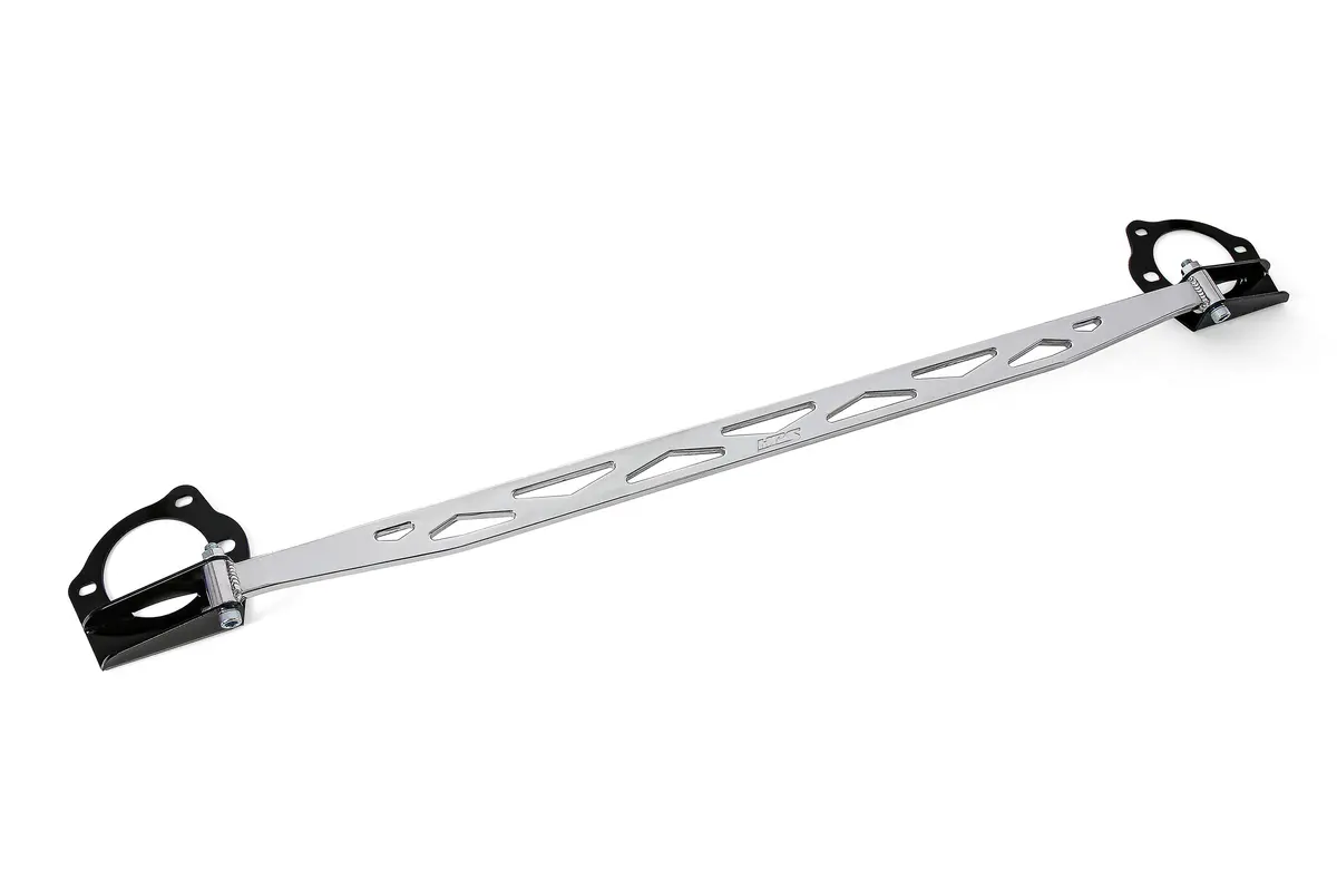 Hps Performance Aluminum Front Strut Tower Brace Bar, Polished, 42-112P 1