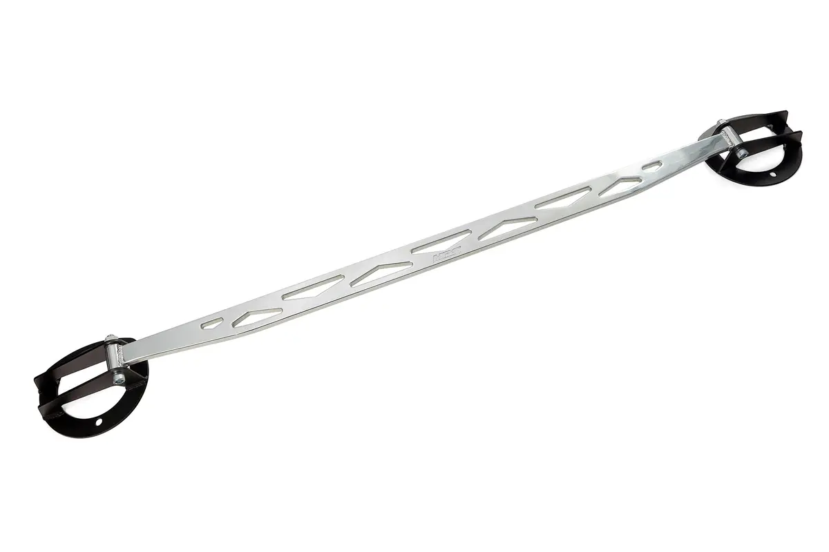 Hps Performance Aluminum Front Strut Tower Brace Bar, Polished, 42-118P 1