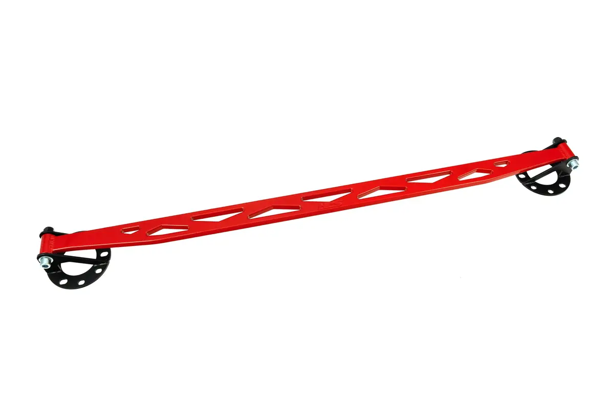 Hps Performance Aluminum Front Strut Tower Brace Bar, Red, 42-119R 1